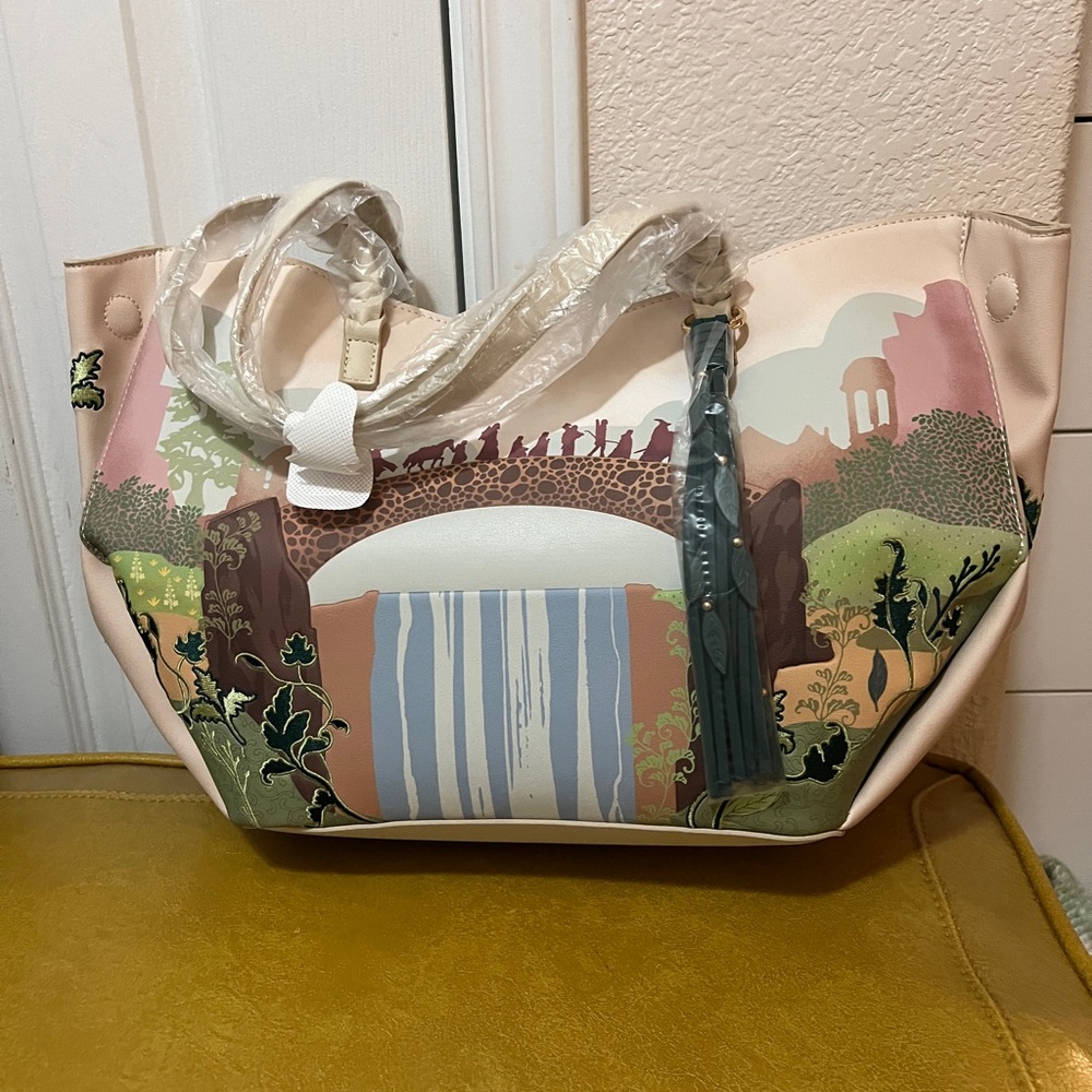 The Lord of The Rings Rivendell Group Silhouette Tote Bag